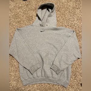 Vintage Nike Center Swoosh Hoodie Made In USA